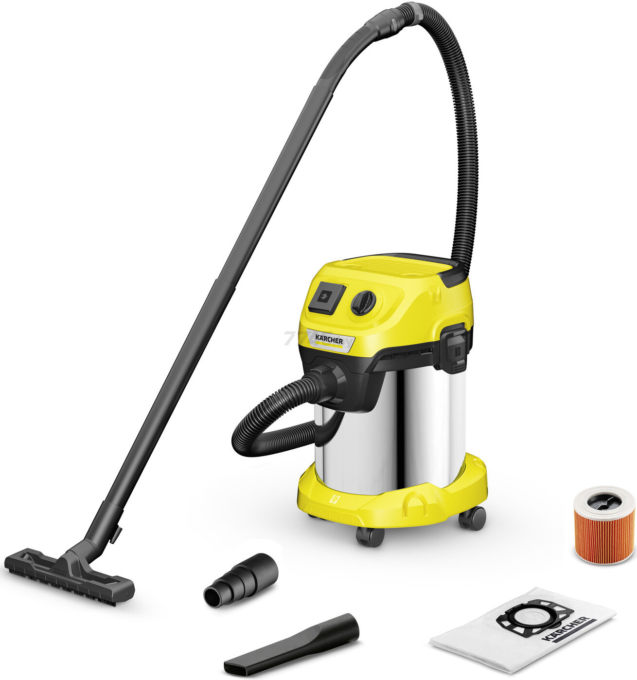 Пылесос строительный KARCHER WD 3 P S V-17/4/20 (1.628-190.0)